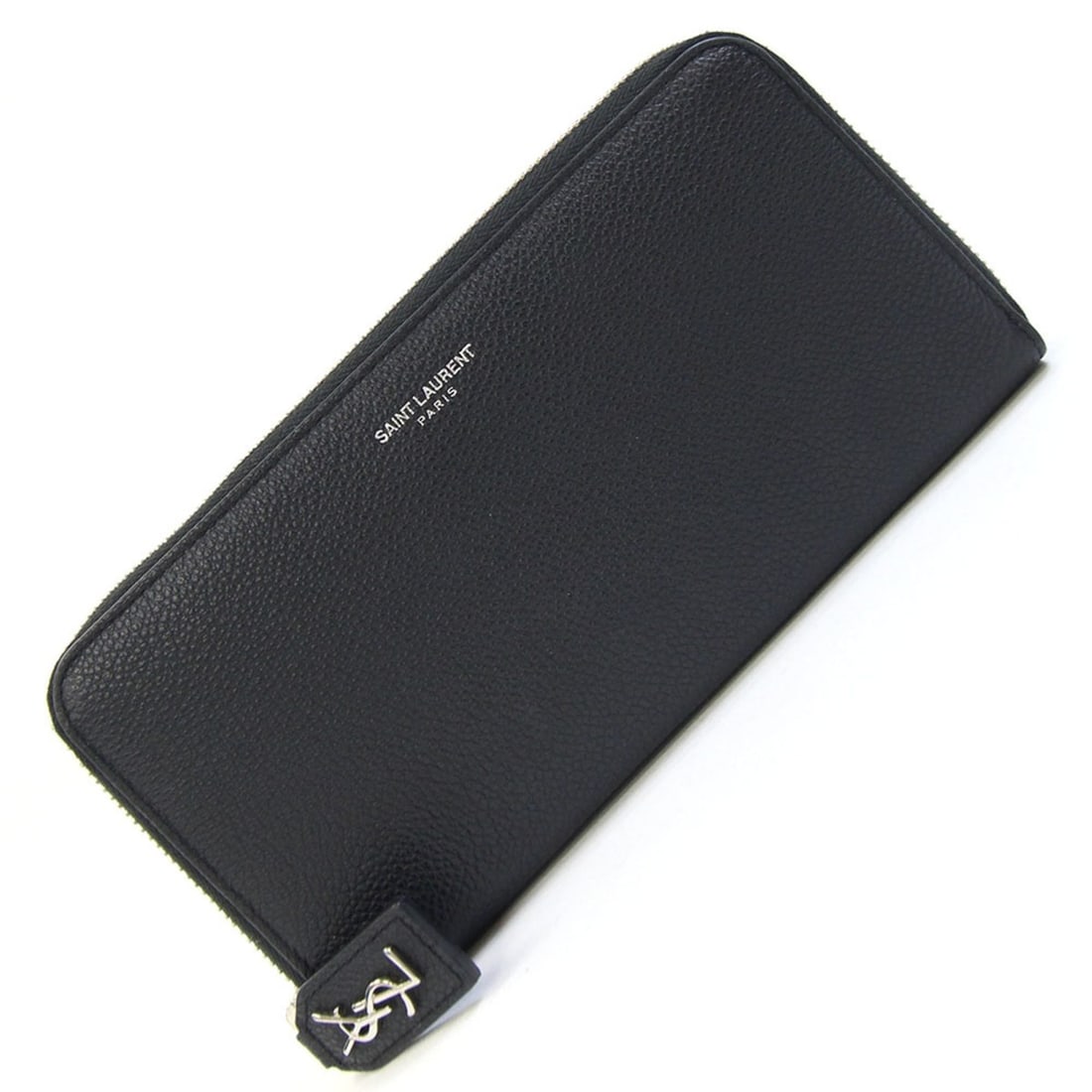 Saint Laurent Classic Full-Zip Wallet 414680 Black Leather Long Round Zip Men's Women's SAINT: --- Catalog ---Category: DesignType: Long wallet (bi-fold)Color: BlackGender: Men,WomenMaterial: Leather Category: GeneralMPN: 414680Brand: Saint LaurentCountry of Origin: Italy--- Item List ---Sectio