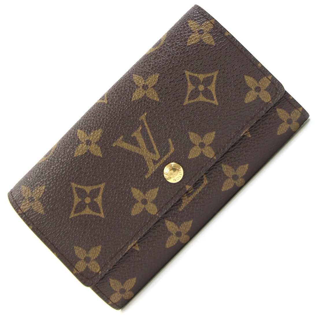 Louis Vuitton Monogram Porte Monnaie Zip Bi-fold Wallet M61735 Compact Wallet/Coin Case Coin Purse: --- Catalog ---Category: DesignType: Wallet (bi-fold)Color: MonogramGender: WomenMaterial: Monogram Category: GeneralMPN: M61735Brand: Louis VuittonCountry of Origin: Spain--- Item List ---Section: Co