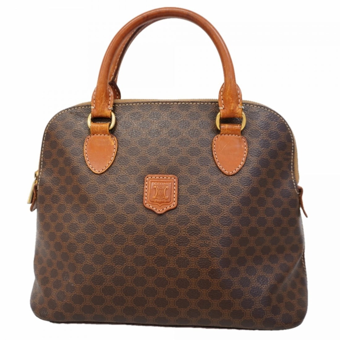 Celine handbag Macadam brown women's (1 of 13)