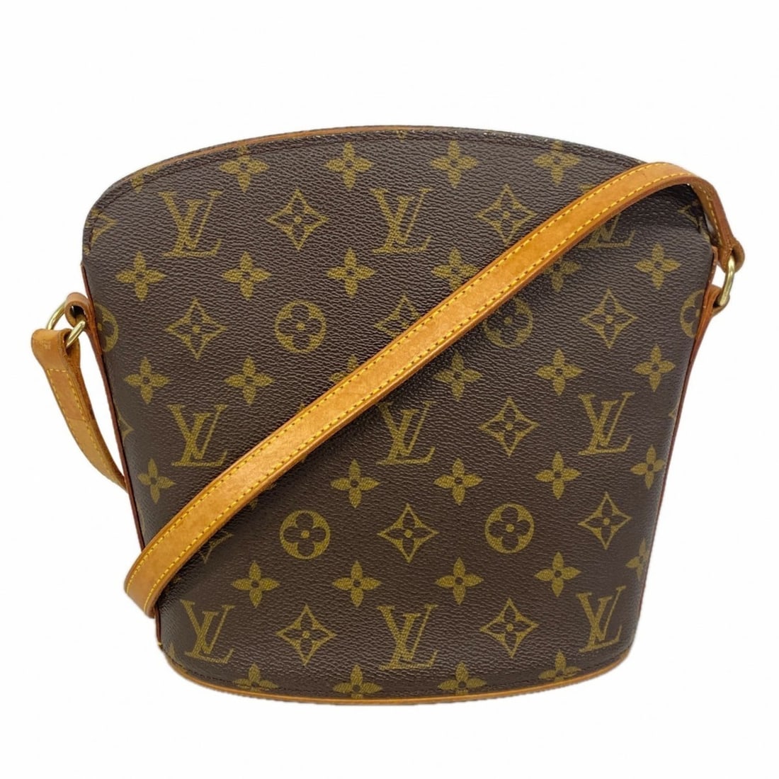 Louis Vuitton Monogram Drouot Shoulder Bag M51290 Brown Women's: --- Catalog ---Category: SizeSize (HxWxD): 22cm x 20.5cm x 10.5cm / 8.66'' x 8.07'' x 4.13''Category: DesignType: Shoulder bagColor: BrownGender: WomenCategory: GeneralMPN: M51290Brand: Louis Vuitton-