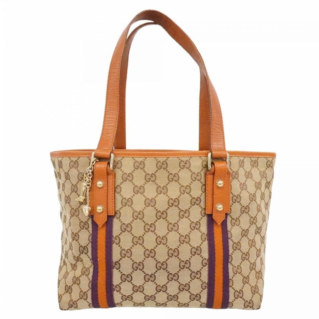 Gucci Tote Bag GG Canvas 137396 Beige Orange Champagne Women's: --- Catalog ---Category: SizeSize (HxWxD): 22.5cm x 28cm x 13.5cm / 8.85'' x 11.02'' x 5.31''Category: DesignType: Tote bagColor: Beige, OrangeGender: WomenMaterial: Canvas Hardware Color: Champagne g