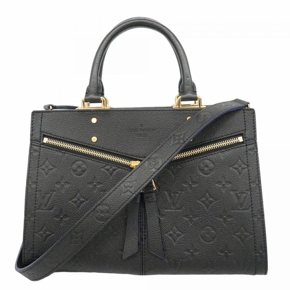 Louis Vuitton Monogram Empreinte Three PM Handbag M54196 Navy 2-Way Bag for Women: --- Catalog ---Category: SizeSize (HxWxD): 20cm x 29cm x 13cm / 7.87'' x 11.41'' x 5.11''Category: DesignType: HandbagColor: NavyGender: WomenCategory: GeneralMPN: M54196Brand: Louis Vuitton--- Item L
