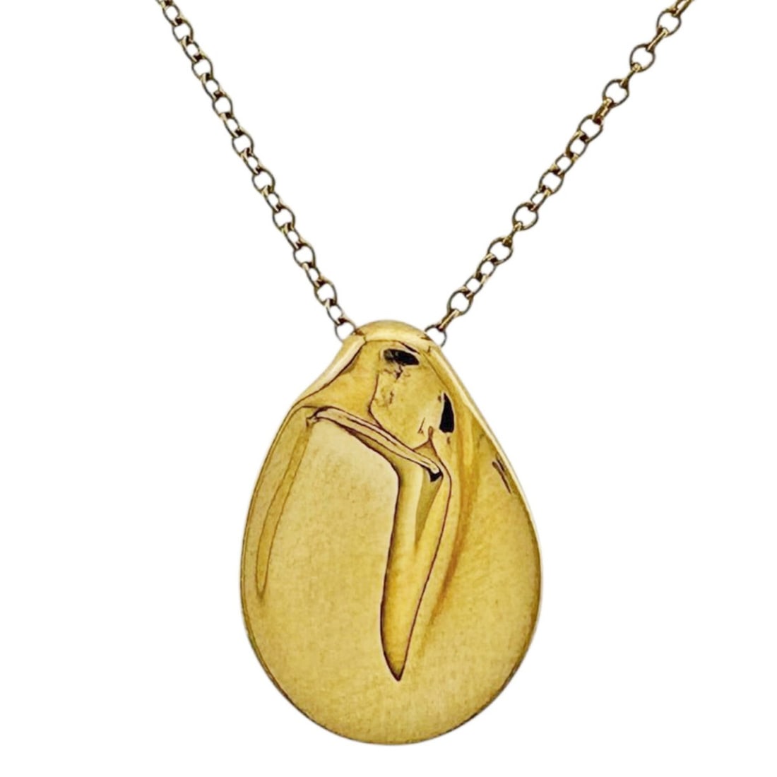 Tiffany Madonna Necklace, 18k Gold, Women's, TIFFANY & Co., Pre-owned: --- Catalog ---Category: SizePendant Size: 13mm x 9.5mm / 0.51'' x 0.37''Neck Circumference: 41 cm / 16.14''Category: DesignColor: Yellow goldGender: WomenMaterial: Yellow gold (18K)Necklace Type: Nec