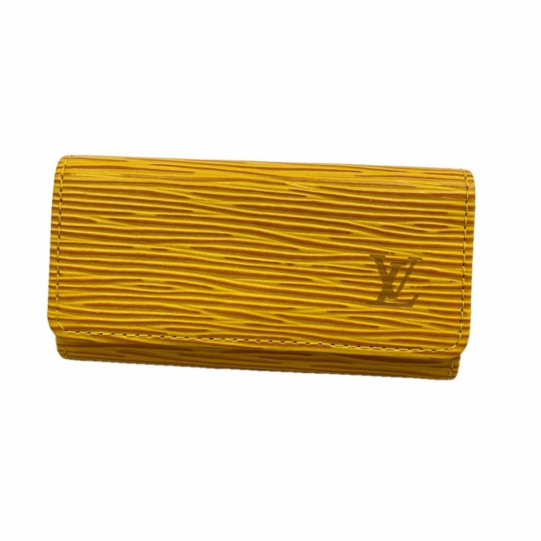 Louis Vuitton Epi Multicle 4 Key Case M63829 in Tassili Yellow for Men and Women (P2528498): --- Catalog ---Category: DesignType: KeycaseColor: YellowGender: Men,WomenCategory: GeneralMPN: M63829Brand: Louis VuittonCategory: Physical PropertiesSize (HxWxD): 6cm x 10.5cm x 1.5cm / 2.36'' x 4.1