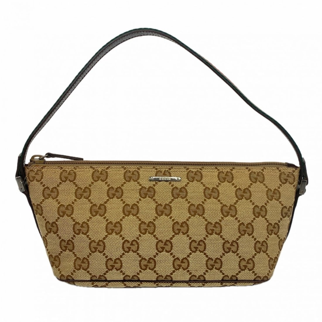 Gucci GG Canvas Sherry Line Handbag 141809 Beige Brown Women's P2457065: --- Catalog ---Category: SizeSize (HxWxD): 11cm x 21cm x 9cm / 4.33'' x 8.26'' x 3.54''Category: DesignType: HandbagColor: Beige, BrownGender: WomenMaterial: Canvas Hardware Color: SilverCategory: Gen