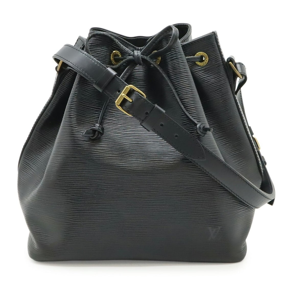 LOUIS VUITTON Epi Petit Noe Shoulder Bag, Noir, Black, M59012, M44102: --- Catalog ---Category: SizeSize (HxWxD): 27.5cm x 25cm x 18.5cm / 10.82'' x 9.84'' x 7.28''Category: DesignType: Shoulder bagColor: Black, NoirGender: WomenMaterial: Epi leather Category: GeneralBra