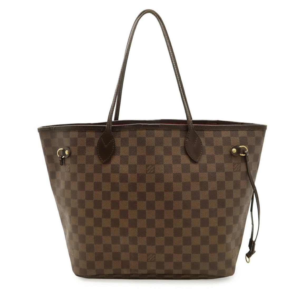 LOUIS VUITTON Damier Neverfull MM Tote Bag Shoulder N51105: --- Catalog ---Category: SizeSize (HxWxD): 28.5cm x 16cm / 11.22'' x 6.29''Category: DesignType: Shoulder bag, Tote bagColor: Brown, Damier CanvasGender: WomenMaterial: Damier Canvas Category: General