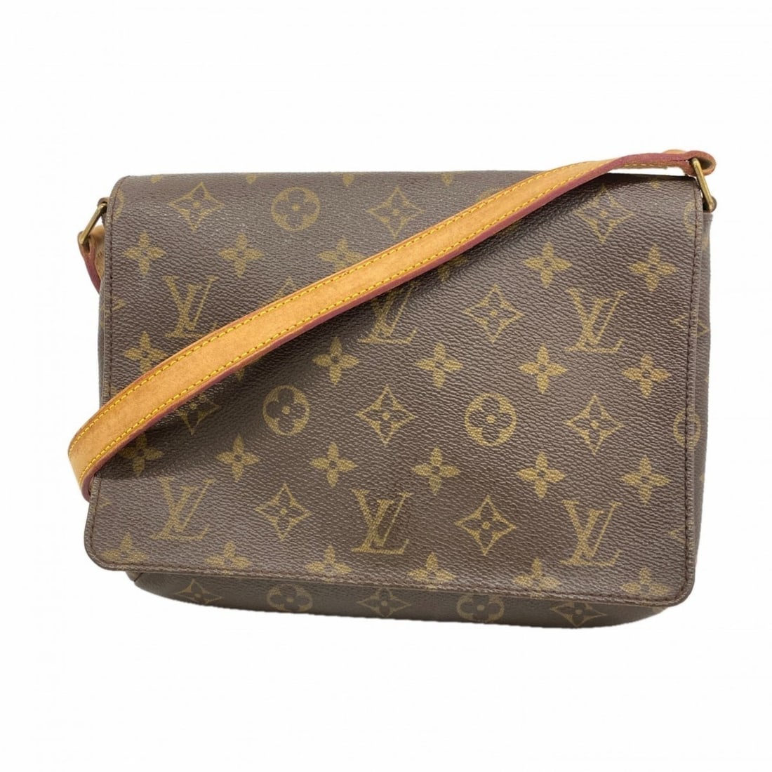 Louis Vuitton Monogram Musette Tango Shoulder Bag with Long Strap, M51388, Brown, Women's: --- Catalog ---Category: SizeSize (HxWxD): 20cm x 26cm x 4cm / 7.87'' x 10.23'' x 1.57''Category: DesignType: Shoulder bagColor: BrownGender: WomenCategory: GeneralMPN: M51388Brand: Louis Vuitton--- I