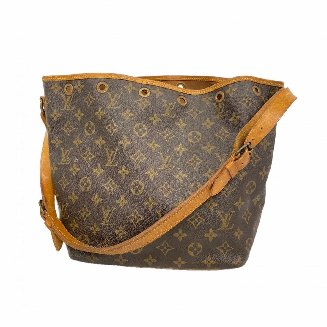 Louis Vuitton Monogram Petit Noe Shoulder Bag M42226 Brown Women's: --- Catalog ---Category: SizeSize (HxWxD): 27cm x 24cm x 18cm / 10.62'' x 9.44'' x 7.08''Category: DesignType: Shoulder bagColor: BrownGender: WomenCategory: GeneralMPN: M42226Brand: Louis Vuitton---