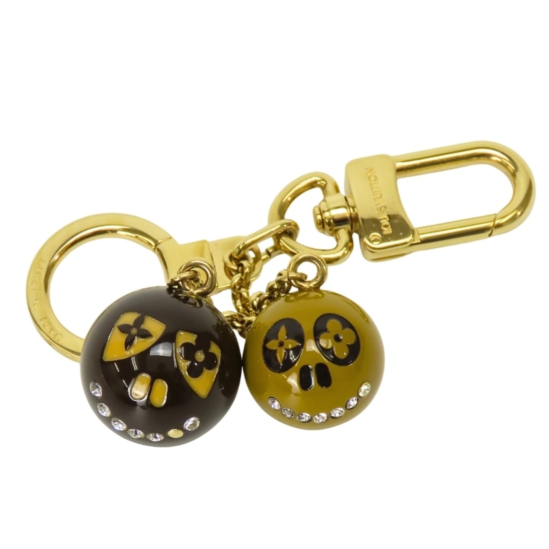 Louis Vuitton Porte-Clés Jack & Lucy Halloween Collection Key Ring Bag Charm for Men and Women: --- Catalog ---Category: DesignType: KeyringGender: Men,WomenMaterial: Metal, Plastic, RhinestoneCategory: GeneralBrand: Louis VuittonCountry of Origin: Italy--- Item List ---Section: ConditionRanking