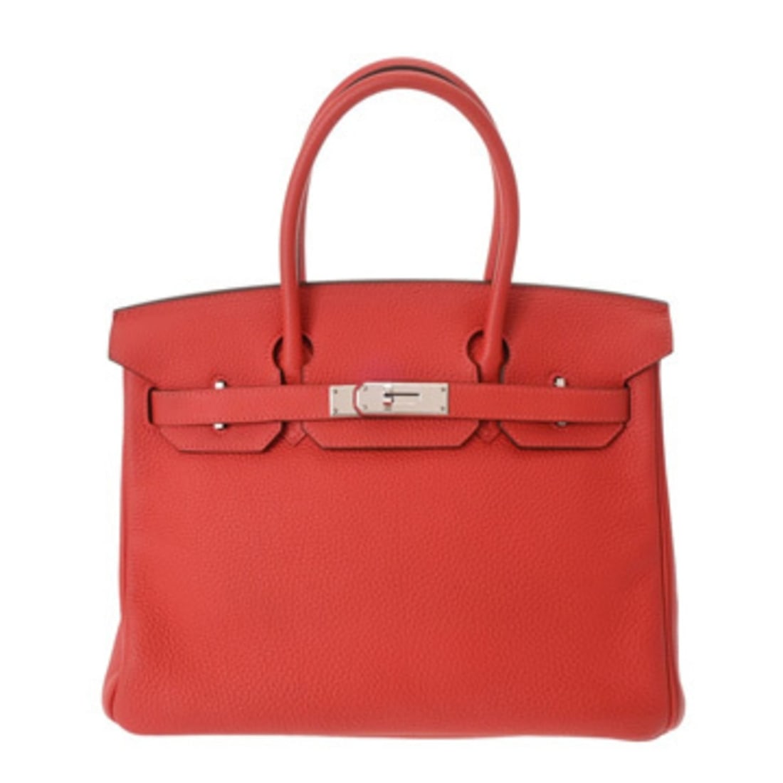 HERMES Birkin 30 Rouge Pivoine (R Stamp) (circa 2014) Women's Togo Handbag, AB Rank, Pre-owned,: --- Catalog ---Category: SizeSize (HxWxD): 22cm x 30cm x 15.5cm / 8.66'' x 11.81'' x 6.1''Category: DesignType: HandbagGender: WomenMaterial: Togo leather Hardware Color: SilverCategory: GeneralBrand: