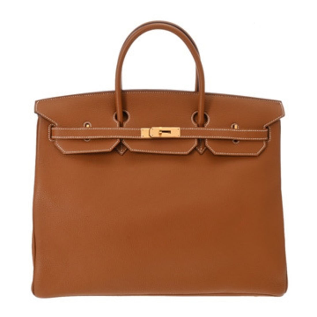 HERMES Birkin 40 Gold ?J Stamp (circa 2006) Men's/Women's Togo Handbag AB Rank Pre-owned Ginzo: --- Catalog ---Category: SizeSize (HxWxD): 28cm x 39cm x 20cm / 11.02'' x 15.35'' x 7.87''Category: DesignType: HandbagColor: GoldGender: Men,WomenMaterial: Togo leather Hardware Color: GoldCategory: