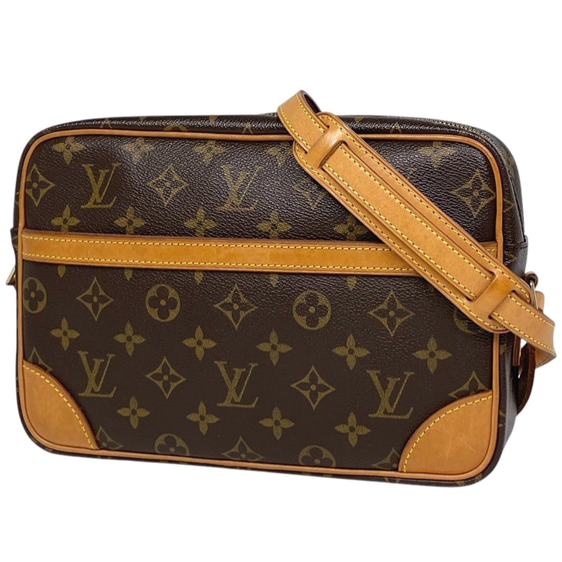 Louis Vuitton Trocadero 27 Shoulder Bag Monogram Brown M51274 Women's: --- Catalog ---Category: SizeSize (HxWxD): 17cm x 26cm x 6.5cm / 6.69'' x 10.23'' x 2.55''Category: DesignType: Shoulder bagColor: BrownGender: WomenMaterial: Monogram Category: GeneralBrand: Louis Vu