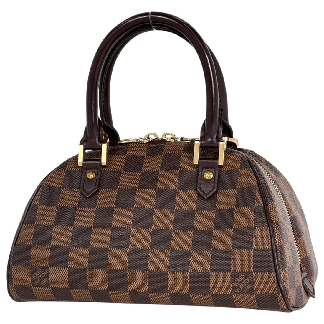 Louis Vuitton Rivera Mini Handbag, Damier Brown, N41436, Women's: --- Catalog ---Category: SizeSize (HxWxD): 13cm x 23cm x 13cm / 5.11'' x 9.05'' x 5.11''Category: DesignType: HandbagColor: BrownGender: WomenCategory: GeneralBrand: Louis VuittonModel: N41436--- Item