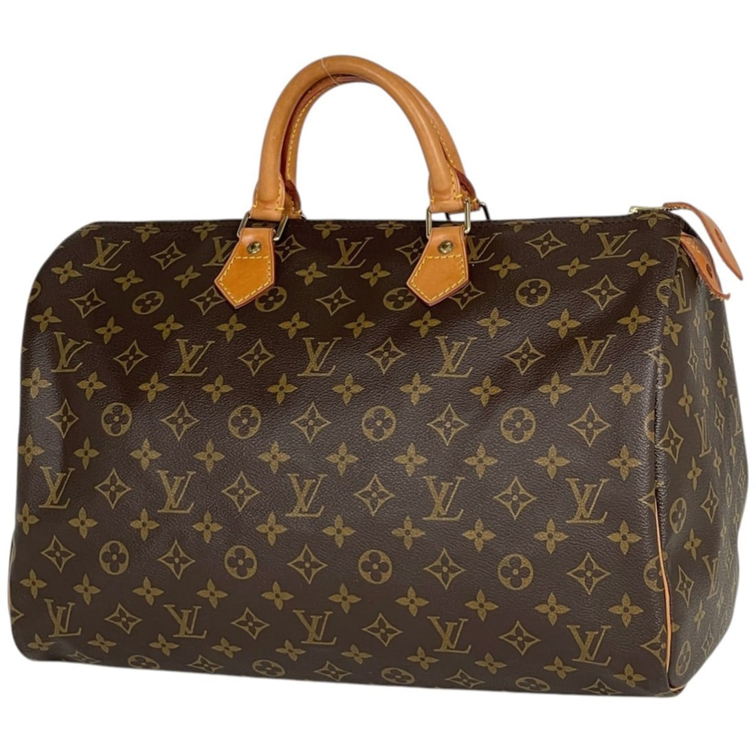 Louis Vuitton Speedy 40 Boston Bag/Handbag Monogram Brown M41522 Women's: --- Catalog ---Category: SizeSize (HxWxD): 25cm x 40cm x 18cm / 9.84'' x 15.74'' x 7.08''Category: DesignType: Boston bag, HandbagColor: BrownGender: WomenMaterial: Monogram Category: GeneralBrand: Lo