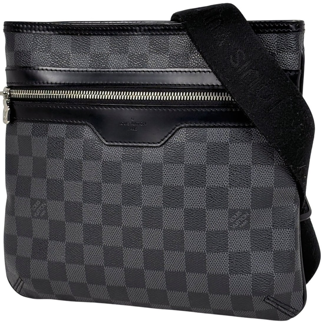 Louis Vuitton Thomas Crossbody Shoulder Bag in Damier Graphite Black N58028 Men's (1 of 18)