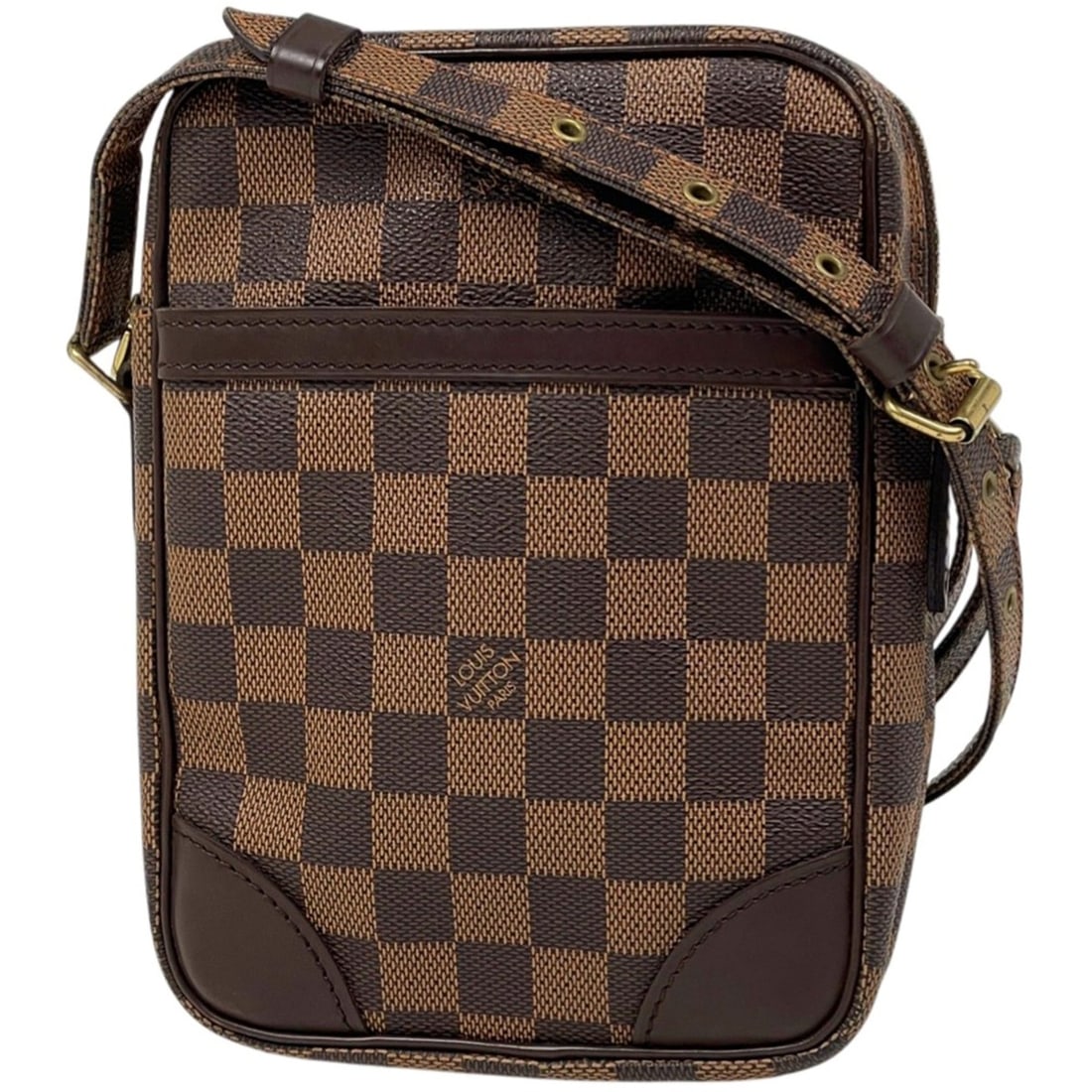 Louis Vuitton Danube Crossbody Special Order SP Shoulder Bag in Damier Brown N48063 for Women: --- Catalog ---Category: SizeSize (HxWxD): 20cm x 15cm x 4cm / 7.87'' x 5.9'' x 1.57''Category: DesignType: Shoulder bagColor: BrownGender: WomenCategory: GeneralBrand: Louis VuittonModel: N48063--- I