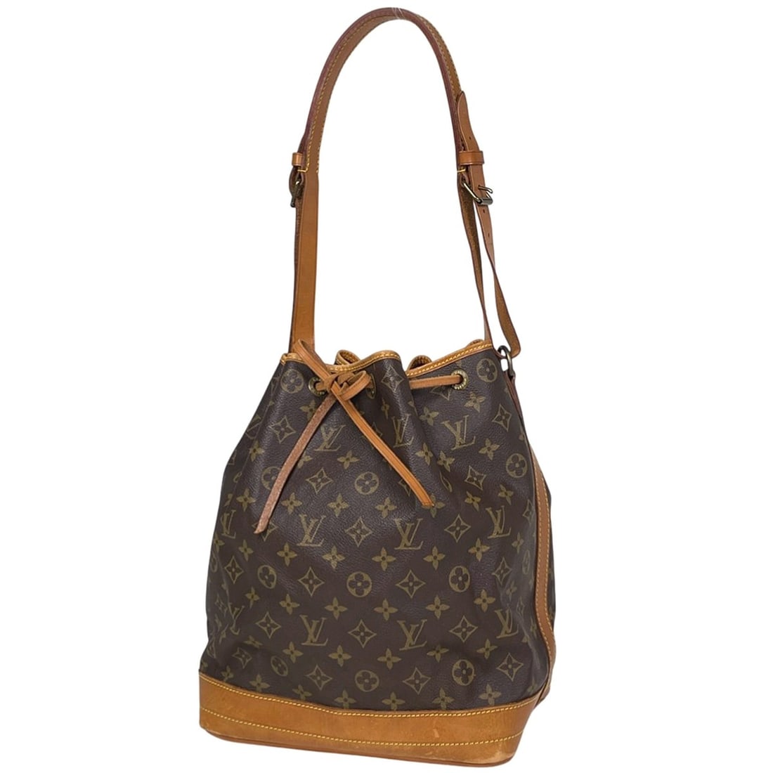 Louis Vuitton Noe One-Shoulder Drawstring Shoulder Bag Monogram Brown M42224 882FC Women's: --- Catalog ---Category: SizeSize (HxWxD): 34cm x 26cm x 19cm / 13.38'' x 10.23'' x 7.48''Category: DesignType: Shoulder bagColor: BrownGender: WomenMaterial: Monogram Category: GeneralBrand: Louis Vu