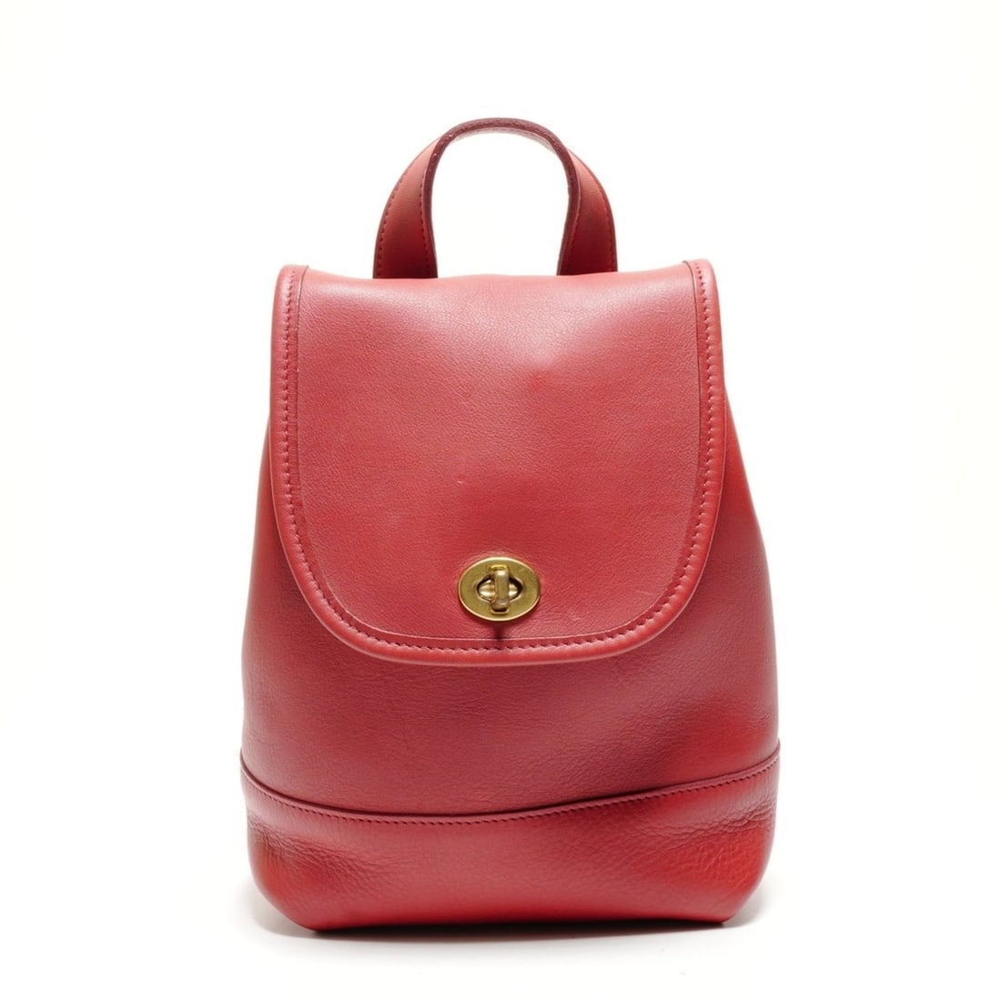 Coach 9960 Leather Backpack/Daypack, Red: --- Catalog ---Category: SizeSize (HxWxD): 25cm x 20cm x 11cm / 9.84'' x 7.87'' x 4.33''Strap Length: 82cm - 92cm / 32.28'' - 36.22''Category: DesignType: BackpackColor: Red colorGender: WomenMaterial