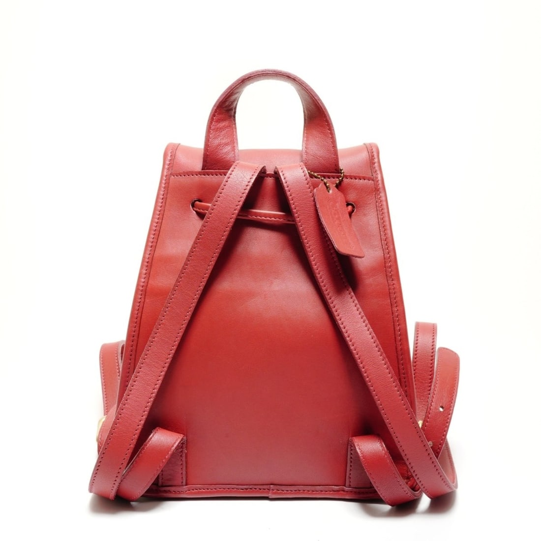 Coach 9960 Leather Backpack/Daypack, Red - 2