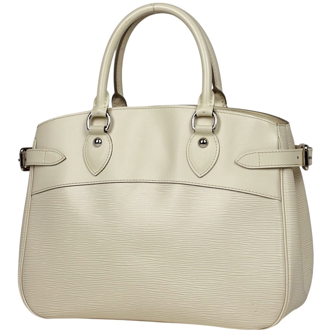 Louis Vuitton Passy PM Epi Handbag in Ivory (M5926J) for Women: --- Catalog ---Category: SizeSize (HxWxD): 26cm x 32cm x 13cm / 10.23'' x 12.59'' x 5.11''Category: DesignType: HandbagColor: Ivory, LV Off WhiteGender: WomenMaterial: Ivory Category: GeneralMPN: