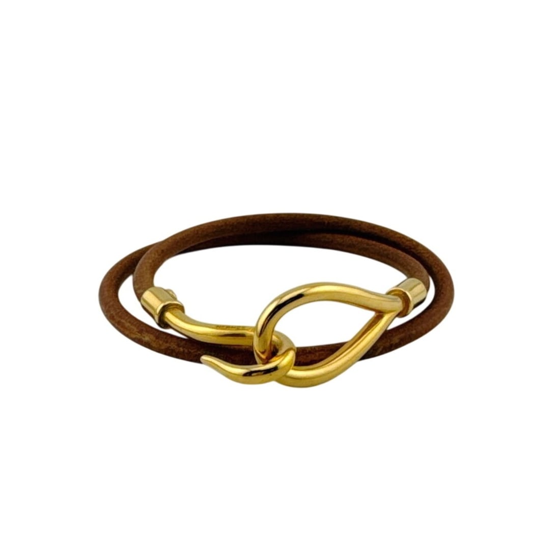 HERMES Jumbo Double Bracelet Brown - 2