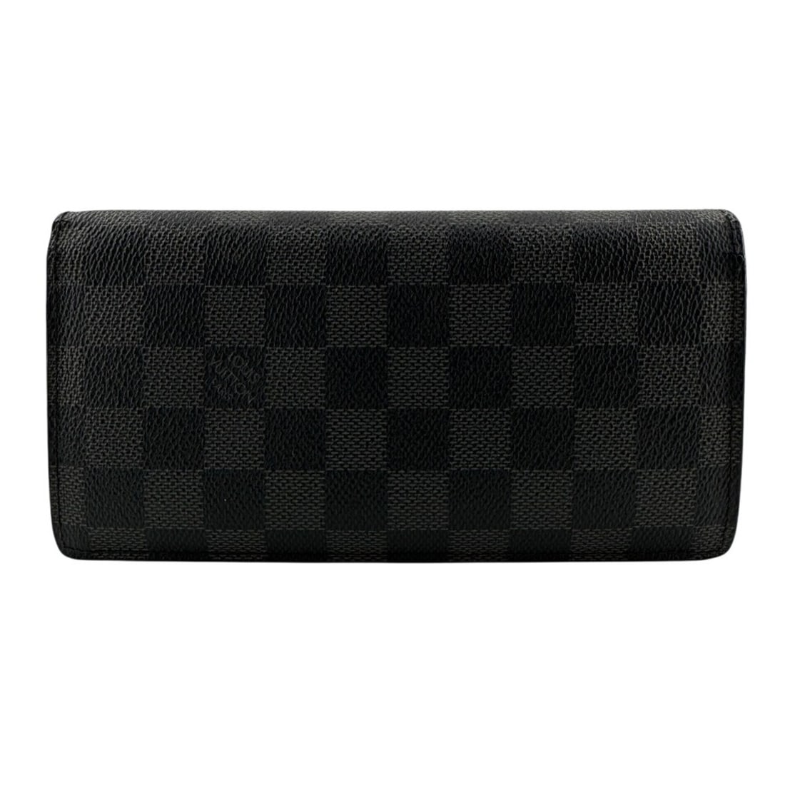 LOUIS VUITTON N62665 Portefeuille Brazza Bifold Damier Graphite Long Wallet in Black: --- Catalog ---Category: SizeSize (HxWxD): 10cm x 19cm / 3.93'' x 7.48''Category: DesignType: Long wallet (bi-fold)Color: BlackGender: MenMaterial: PVC Category: GeneralLine: Damier GraphiteBrand: Lou