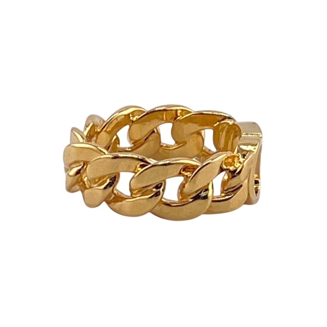 Christian Dior CD logo ring, gold - 2