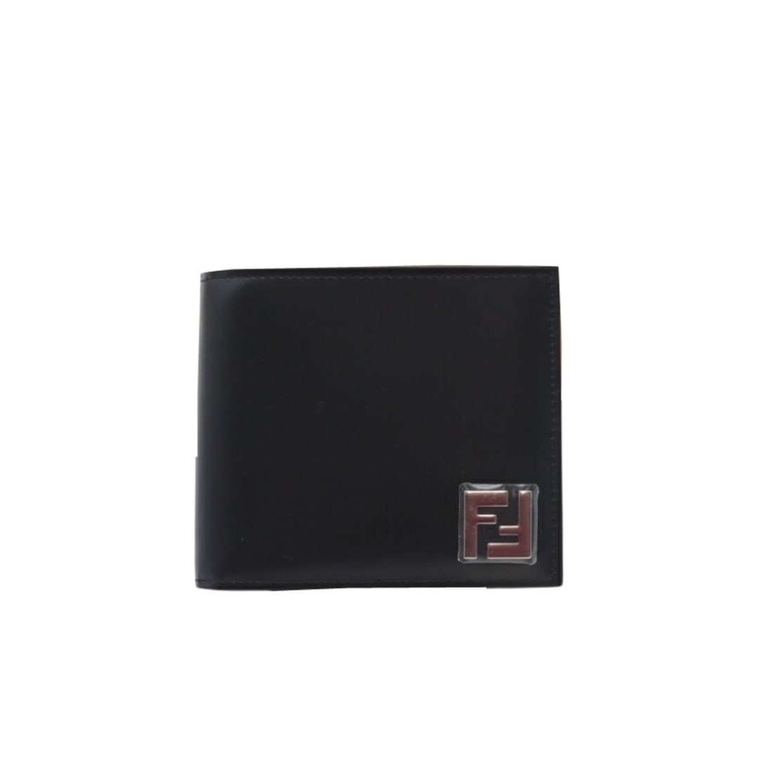 FENDI FF Motif Fabric Leather Compact Wallet 7M0356 Bifold Black Men's: --- Catalog ---Category: SizeSize (HxWxD): 9.5cm x 11cm x 1.5cm / 3.74'' x 4.33'' x 0.59''Category: DesignType: Wallet (bi-fold)Color: BlackGender: MenMaterial: Leather Category: GeneralMPN: 7M0356Bra
