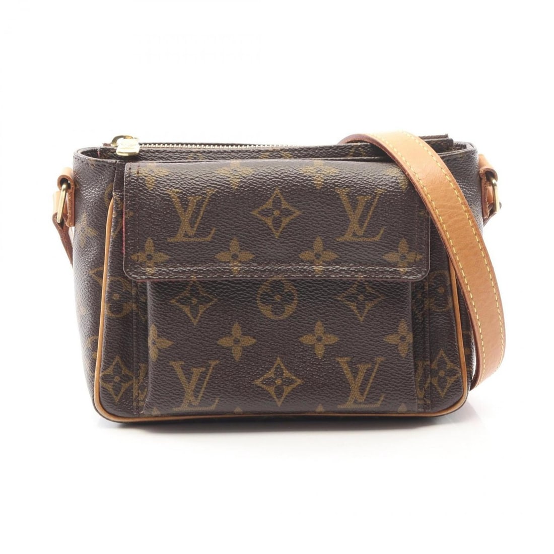 Louis Vuitton LOUIS VUITTON Vivacite PM Shoulder Bag Handbag Coated Canvas Leather Monogram Women's: --- Catalog ---Category: SizeSize (HxWxD): 13cm x 18cm x 8.5cm / 5.11'' x 7.08'' x 3.34''Category: DesignType: Handbag, Shoulder bagColor: BrownGender: WomenMaterial: Monogram , Coated canvas , Leathe