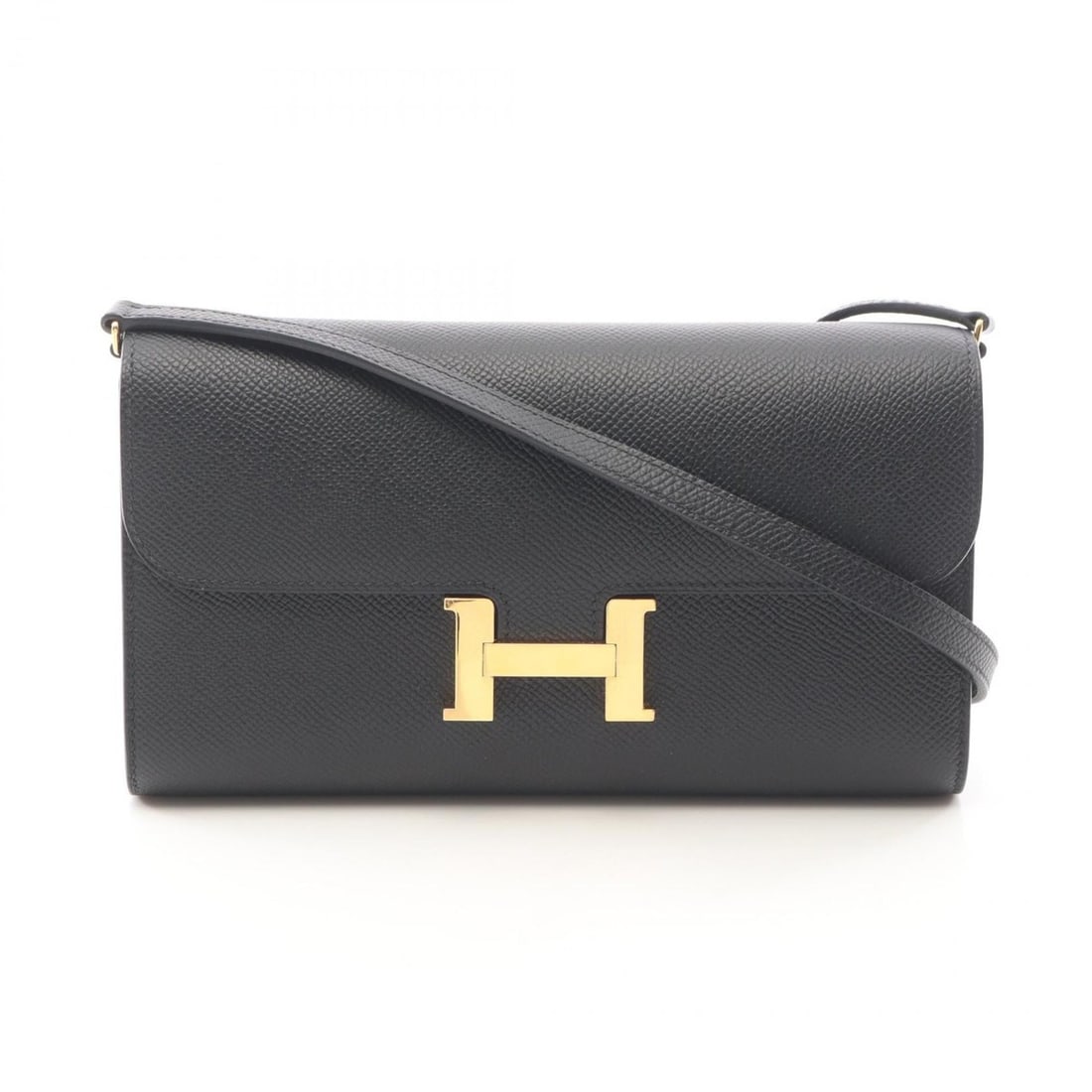 Hermes Constance Long To Go Shoulder Bag Handbag Leather Calfskin (Cowhide) Veau Epsom Women's Black: --- Catalog ---Category: SizeSize (HxWxD): 12cm x 20.5cm x 3cm / 4.72'' x 8.07'' x 1.18''Category: DesignType: Handbag, Shoulder bagColor: BlackGender: WomenMaterial: Epsom leather , Leather Hardware