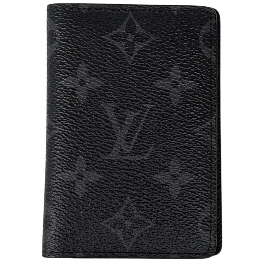 Louis Vuitton Organizer de Poche Business Card Case, Monogram Eclipse Noir (Black) M61696, Men's (1 of 12)