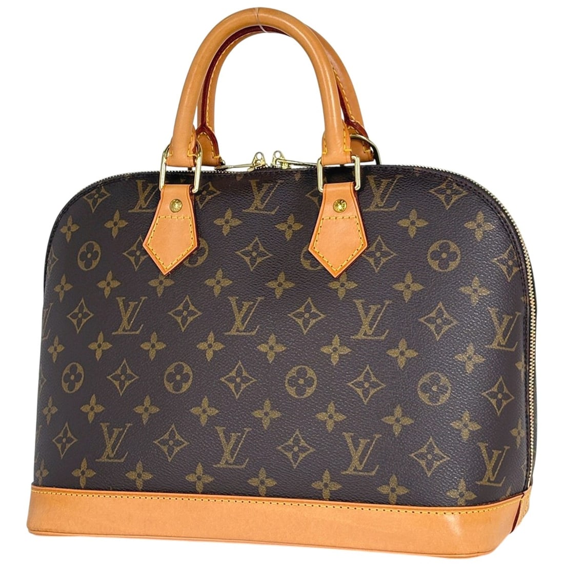Louis Vuitton Alma Monogram Brown Handbag M51130 Women's: --- Catalog ---Category: SizeSize (HxWxD): 23.5cm x 30cm x 16cm / 9.25'' x 11.81'' x 6.29''Category: DesignType: HandbagColor: BrownGender: WomenMaterial: Monogram Category: GeneralBrand: Louis Vuitto