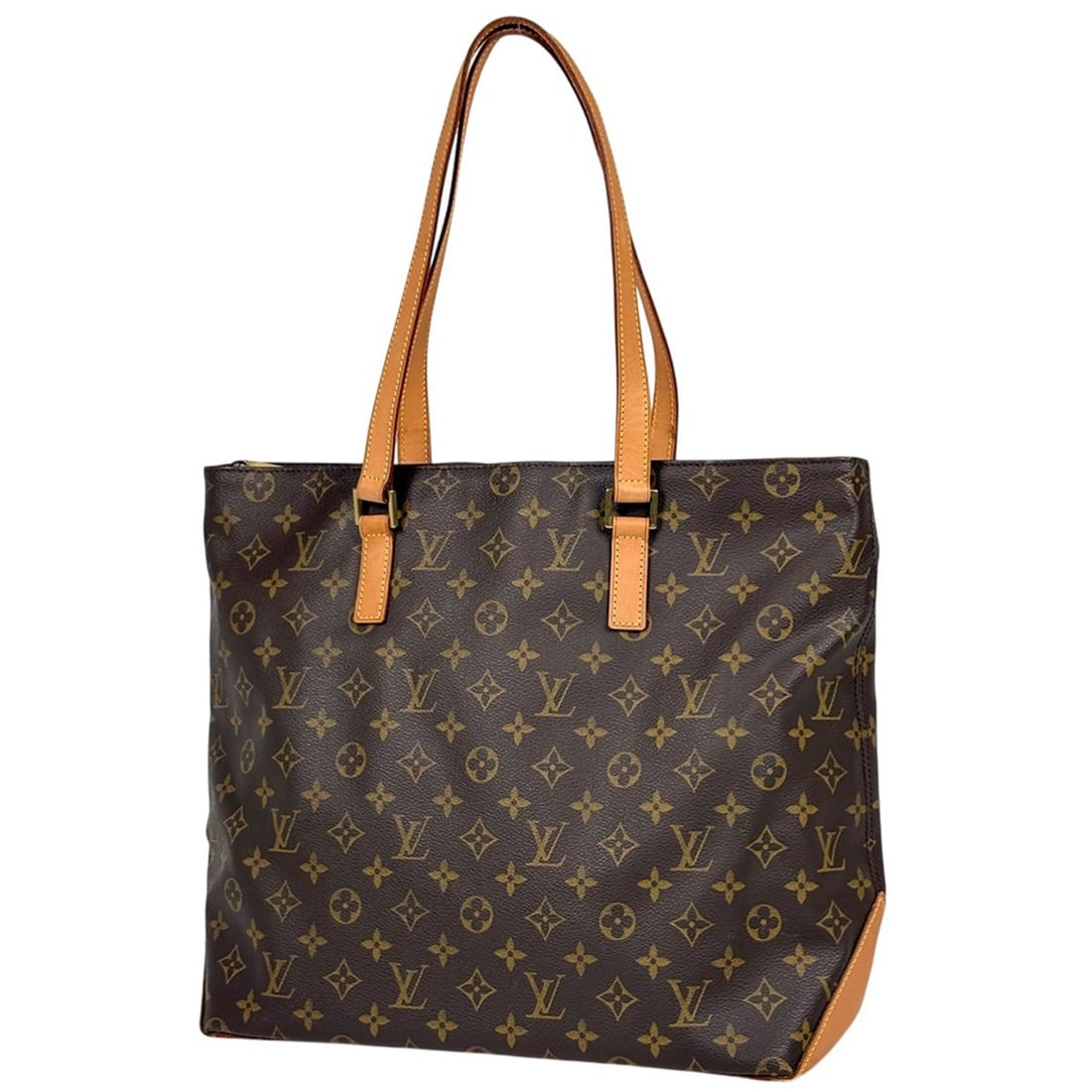 Louis Vuitton Cabas Maison Shoulder Bag Tote Monogram Brown M51151 Women's: --- Catalog ---Category: SizeSize (HxWxD): 31cm x 34.5cm x 16cm / 12.2'' x 13.58'' x 6.29''Category: DesignType: Shoulder bag, Tote bagColor: BrownGender: WomenMaterial: Monogram Category: GeneralBran
