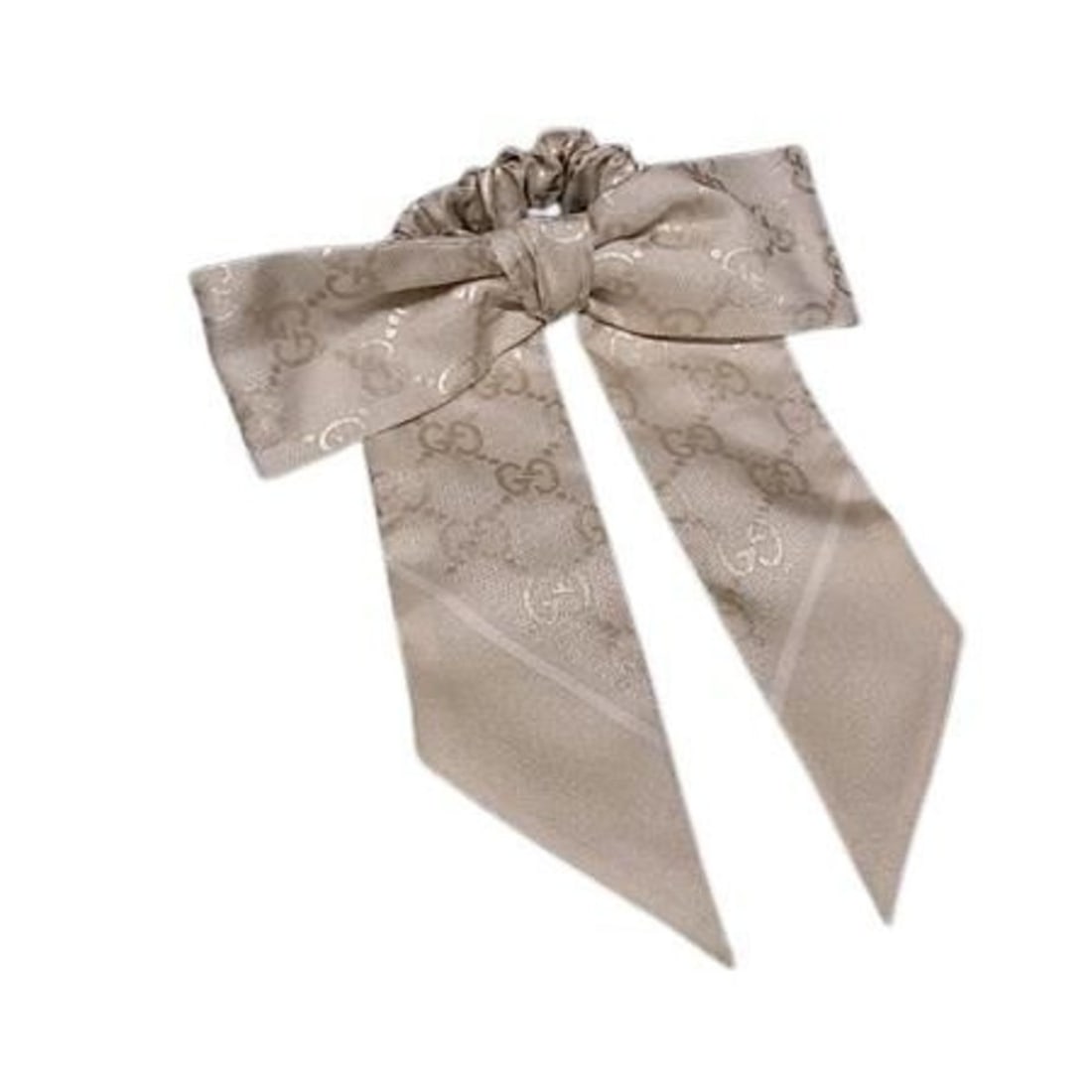 GUCCI GG Silk Jacquard Scrunchie Hair Tie 816541 Gold Accessory for Women Pattern: --- Catalog ---Category: SizeSize (LxW): 19cm x 16cm / 7.48'' x 6.29''Category: DesignType: ScrunchieColor: GoldGender: WomenMaterial: SilkCategory: GeneralBrand: GucciCountry of Origin: Italy--- Item