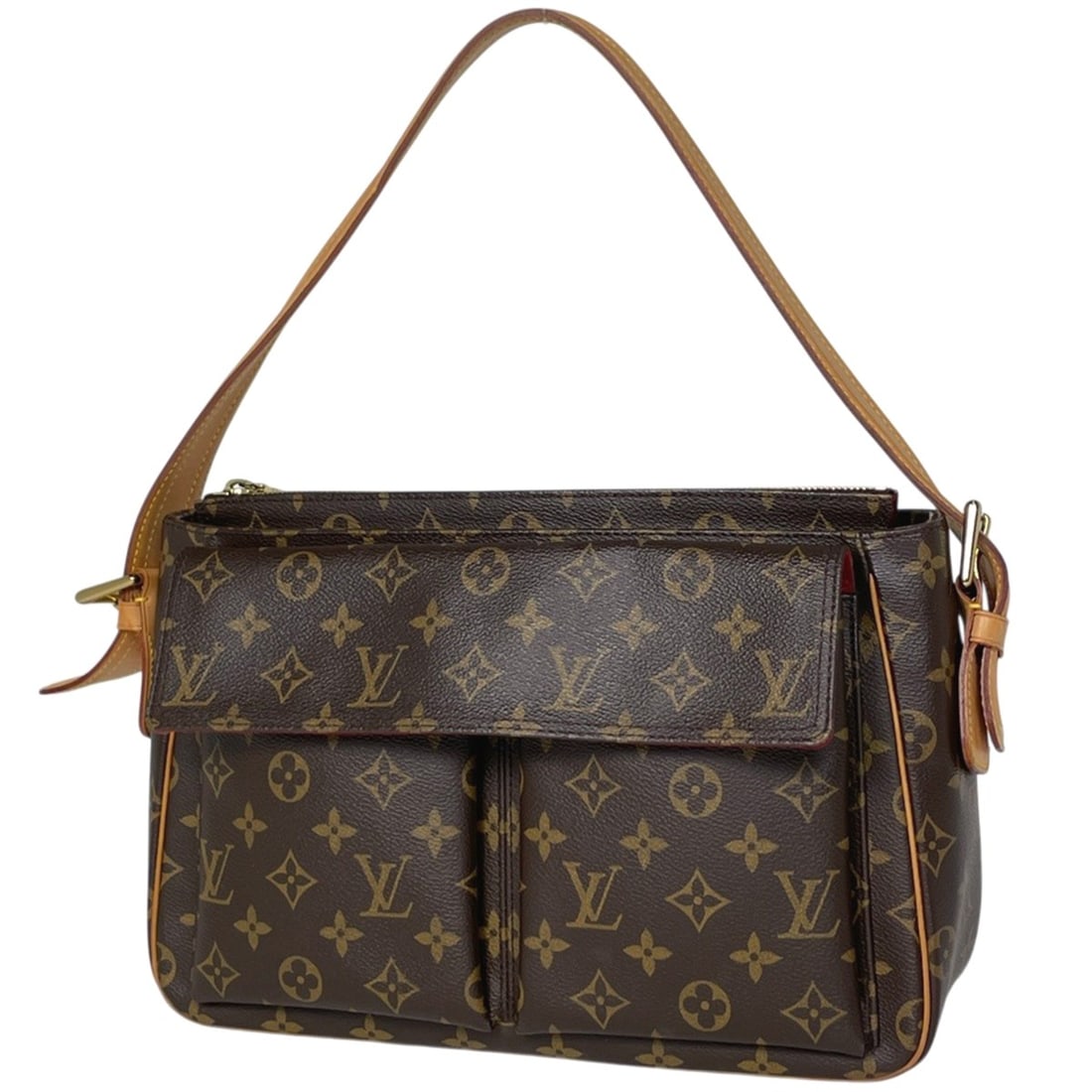 Louis Vuitton Viva Cite GM One-Shoulder Shoulder Bag Monogram Brown M51163 Women's: --- Catalog ---Category: SizeSize (HxWxD): 22cm x 32cm x 10cm / 8.66'' x 12.59'' x 3.93''Category: DesignType: Shoulder bagColor: BrownGender: WomenMaterial: Monogram Category: GeneralBrand: Louis Vui