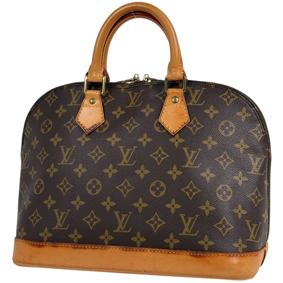Louis Vuitton Alma Monogram Brown Handbag M51130 Women's (1 of 12)
