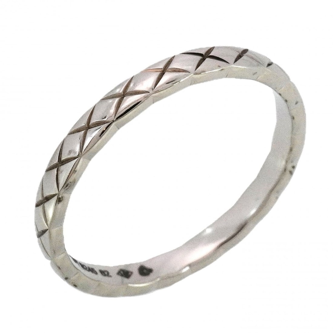 Chanel Coco Crush Pt950 Platinum Ring #62 Men's: --- Catalog ---Category: SizeUS Size: 10.5Brand Size: 62Category: DesignType: Band ringGender: MenMaterial: Platinum 950Category: GeneralBrand: Chanel--- Item List ---Section: ConditionRanking: Rank A