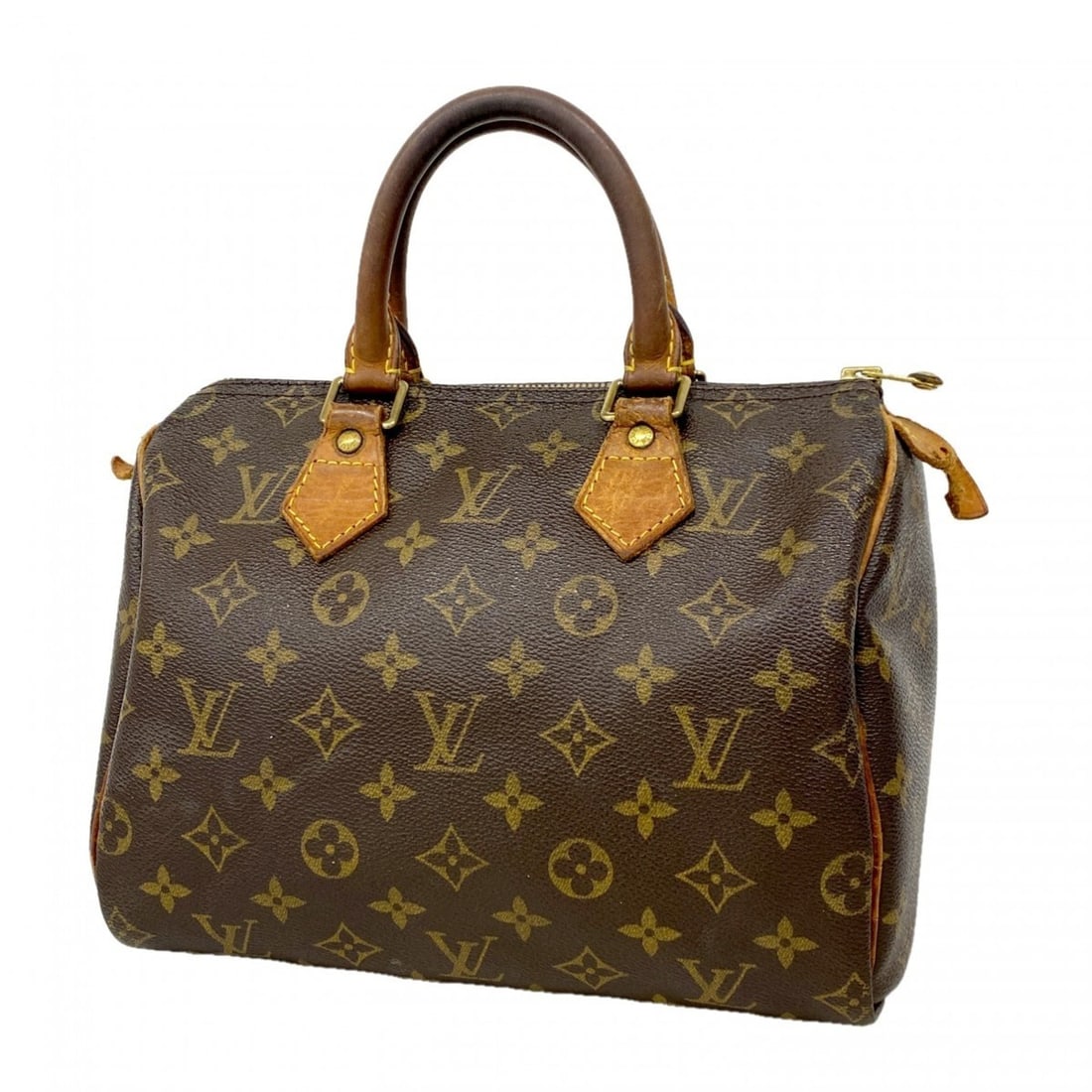Louis Vuitton Monogram Speedy 25 Handbag M41109 Brown Women's (1 of 15)