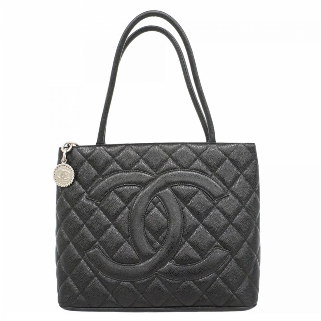 Chanel Reissue Tote Bag, Caviar Skin, Black, Women's (1 of 17)
