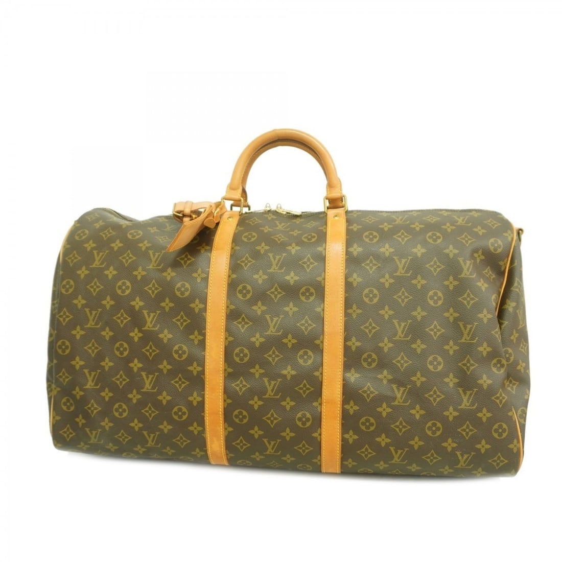 Louis Vuitton Monogram Keepall Bandouliere 60 Boston Bag M41412 Brown Men's/Women's: --- Catalog ---Category: SizeSize (HxWxD): 33cm x 60cm x 27cm / 12.99'' x 23.62'' x 10.62''Category: DesignType: Boston bagColor: BrownGender: Men,WomenCategory: GeneralMPN: M41412Brand: Louis Vuitton