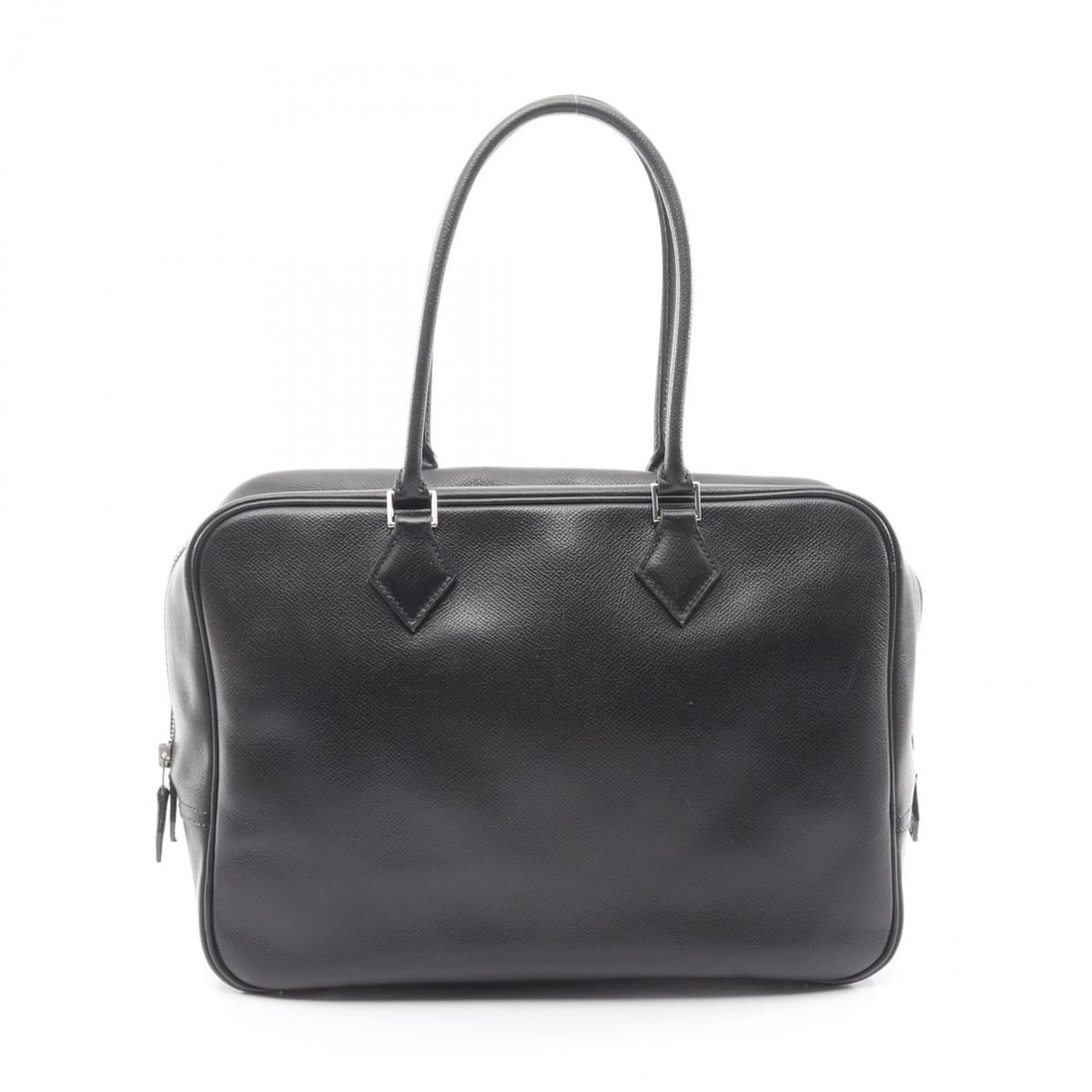 Hermes Hermès Plume 32 Handbag, Leather Couchbel, Women's, Black (1 of 13)