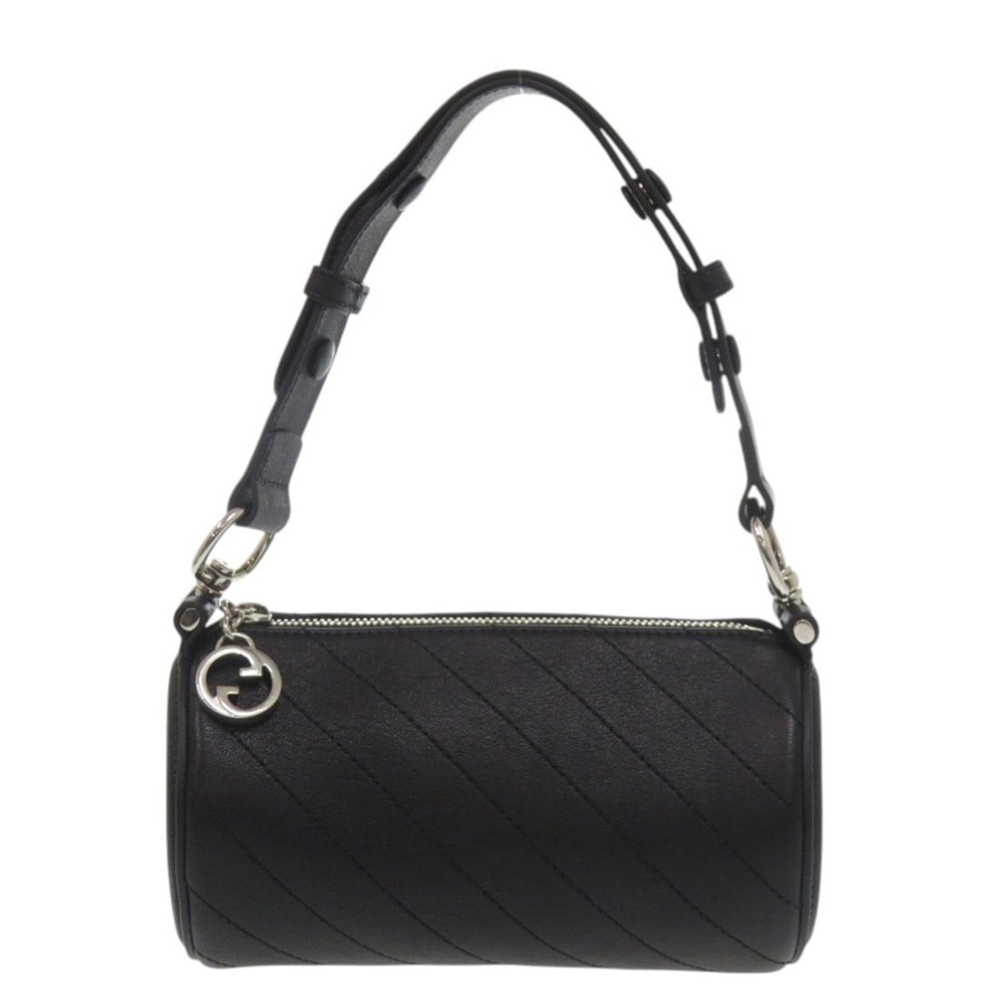 Like new Gucci Blondie 760170 one-shoulder bag in black leather. 0913GUCCI: --- Catalog ---Category: SizeSize (HxWxD): 10cm x 18cm x 10cm / 3.93'' x 7.08'' x 3.93''Category: DesignType: Shoulder bagColor: BlackGender: WomenMaterial: Leather Category: GeneralMPN: 760170Brand: