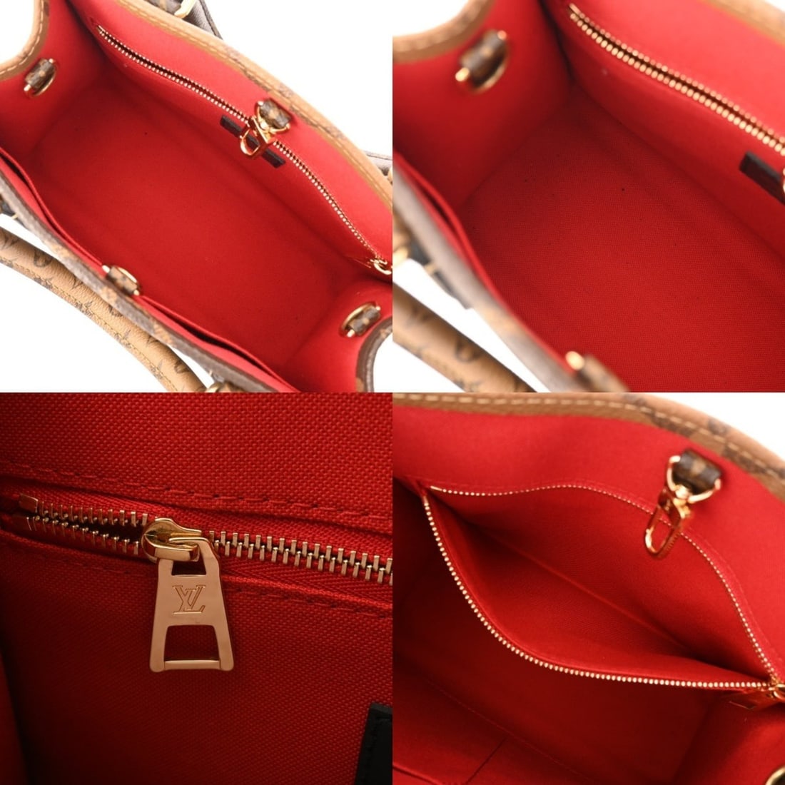 LOUIS VUITTON Louis Vuitton Monogram Reverse OnTheGo PM Brown M46373 Women's Canvas Handbag A Rank: --- Catalog ---Category: SizeSize (HxWxD): 19cm x 24.5cm x 10.5cm / 7.48'' x 9.64'' x 4.13''Category: DesignType: Handbag, PouchColor: BrownGender: WomenMaterial: Monogram Hardware Color: GoldCategory