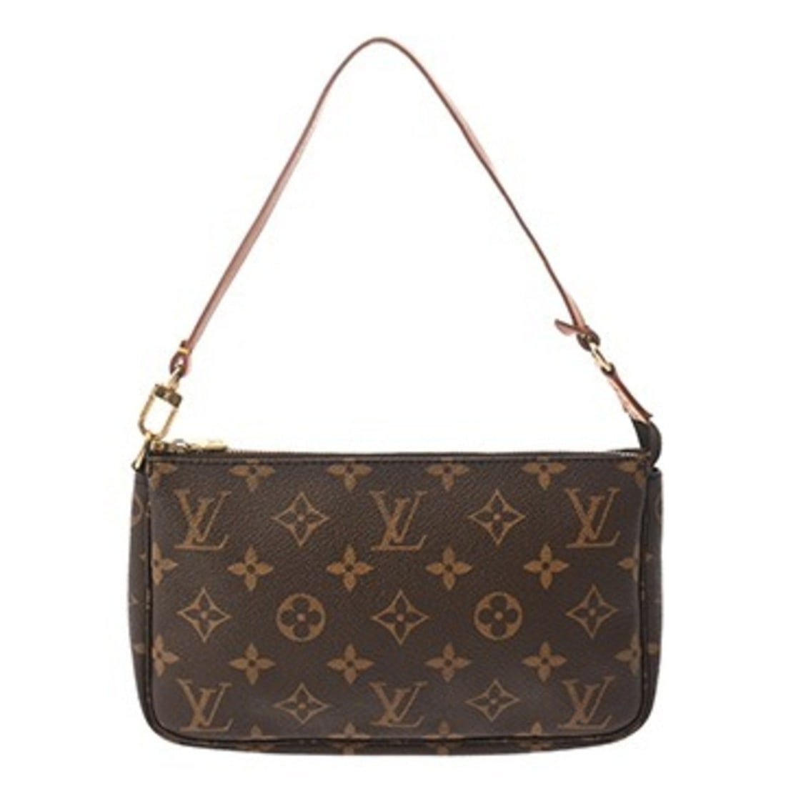 LOUIS VUITTON Louis Vuitton Monogram Pochette Accessoires Brown M51980 Women's Canvas Accessory: --- Catalog ---Category: SizeSize (HxWxD): 13cm x 20.5cm x 3.5cm / 5.11'' x 8.07'' x 1.37''Category: DesignType: Pochette, PouchColor: BrownGender: WomenMaterial: Monogram Hardware Color: GoldCategory