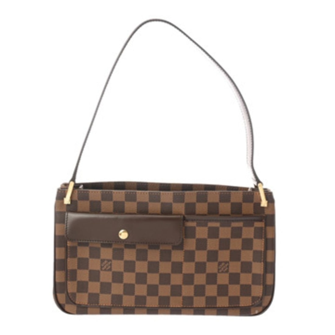LOUIS VUITTON Louis Vuitton Damier Aubagne Brown N51129 Women's Canvas One-Shoulder Bag A Rank Used: --- Catalog ---Category: SizeSize (HxWxD): 18cm x 31cm x 7cm / 7.08'' x 12.2'' x 2.75''Category: DesignType: Shoulder bagColor: BrownGender: WomenMaterial: Damier Canvas Hardware Color: GoldCategory: