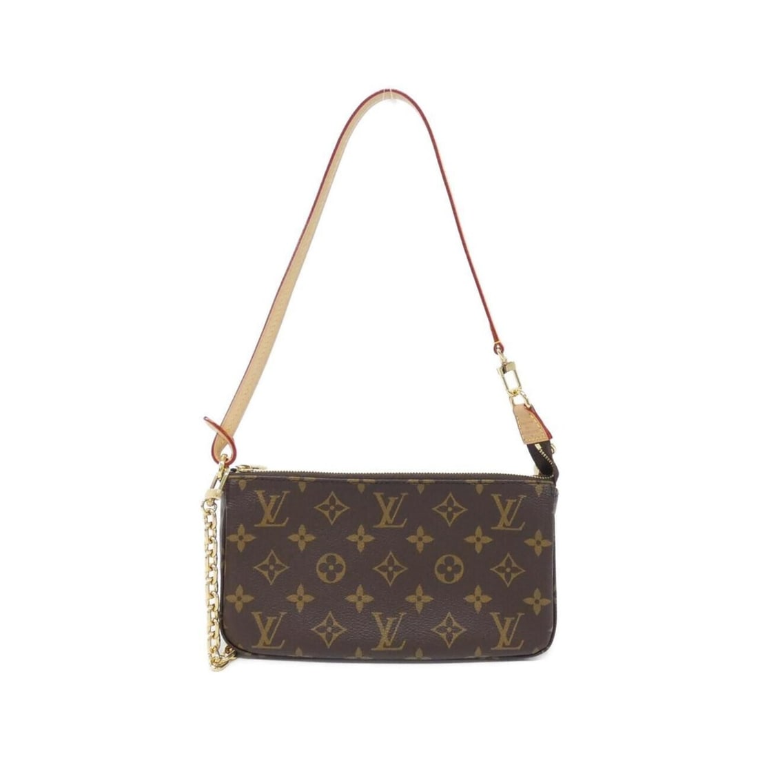 Louis Vuitton Monogram Pochette Accessoires M82766 Accessory Pouch: --- Catalog ---Category: SizeSize (HxWxD): 12cm x 23cm x 4.5cm / 4.72'' x 9.05'' x 1.77''Category: DesignType: Pochette, PouchColor: MarronGender: WomenMaterial: Coated canvas Category: GeneralMPN: M8