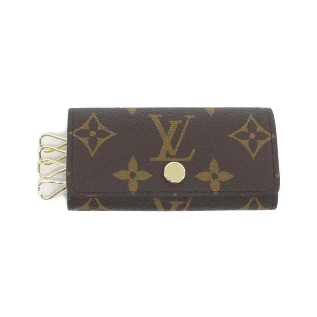 Louis Vuitton Monogram Multicles M69517 Key Case: --- Catalog ---Category: DesignType: KeycaseColor: BrownGender: Men,WomenMaterial: Coated canvas Category: GeneralMPN: M69517Brand: Louis VuittonCategory: Physical PropertiesSize (HxWxD): 5cm x 10.5cm