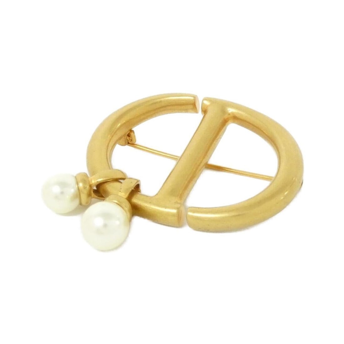 Christian Dior CD Navy V0693CDNRS Brooch: --- Catalog ---Category: SizeSize (HxWxD): 4cm x 4cm / 1.57'' x 1.57''Category: DesignType: BroochColor: Gold, WhiteGender: Women,MenCategory: GeneralMPN: V0693CDNRSBrand: Christian Dior--- Item List