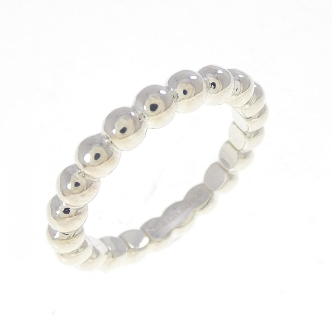 Tiffany Ball Ring: --- Catalog ---Category: SizeJP Size: 9.0US Size: 5Category: DesignType: Band ringGender: WomenMaterial: Silver 925Category: GeneralBrand: Tiffany--- Item List ---Section: ConditionRanking: Rank A Use